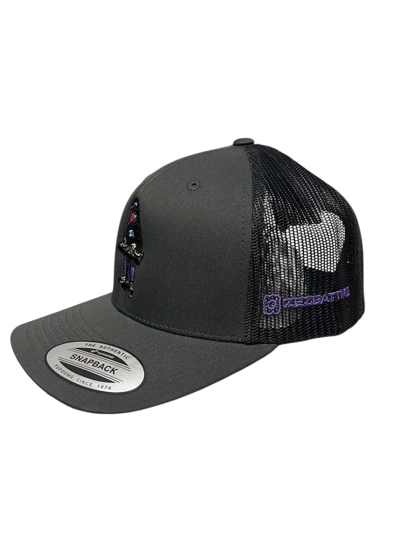 ZEZE EVENTS ‘DJ’ CAP (GREY)