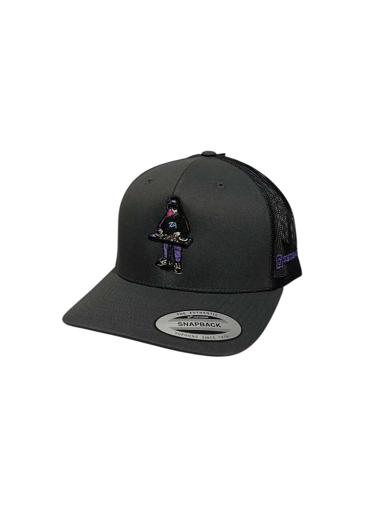 ZEZE EVENTS ‘DJ’ CAP (GREY)