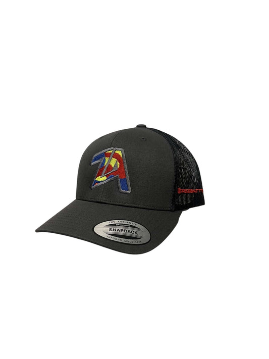 ZEZE ATTIRE ‘GREEDY’ CAMO CAP (GREY)