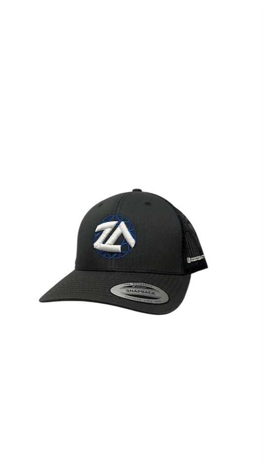 ZEZE ATTIRE ‘ZA’ CIRCLE LOGO CAP (GREY)