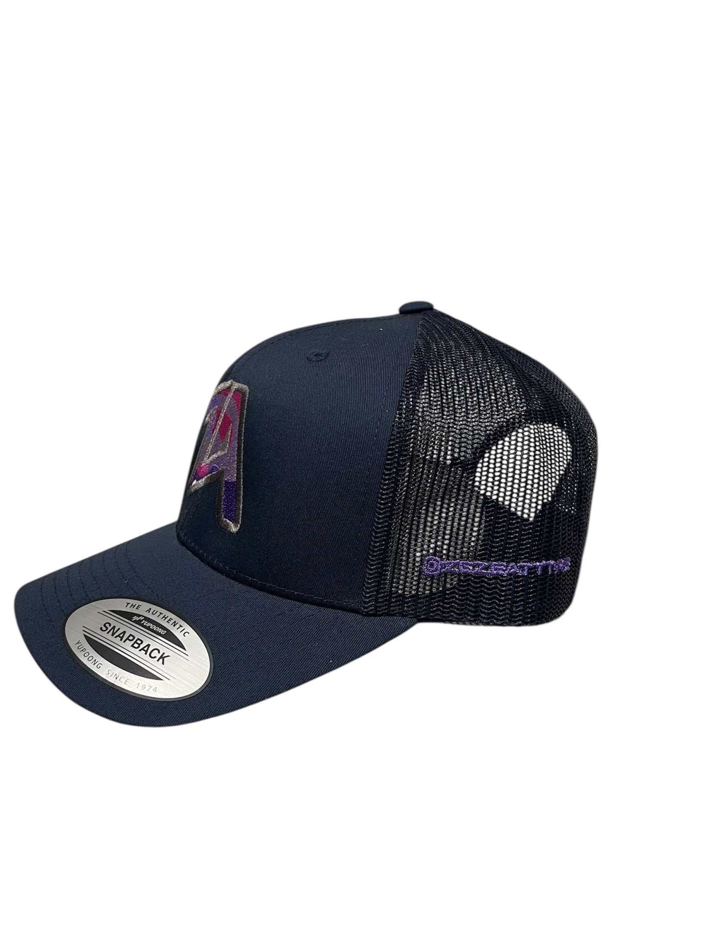 ZEZE ATTIRE ‘ZA’ CAMO CAP (NAVY)