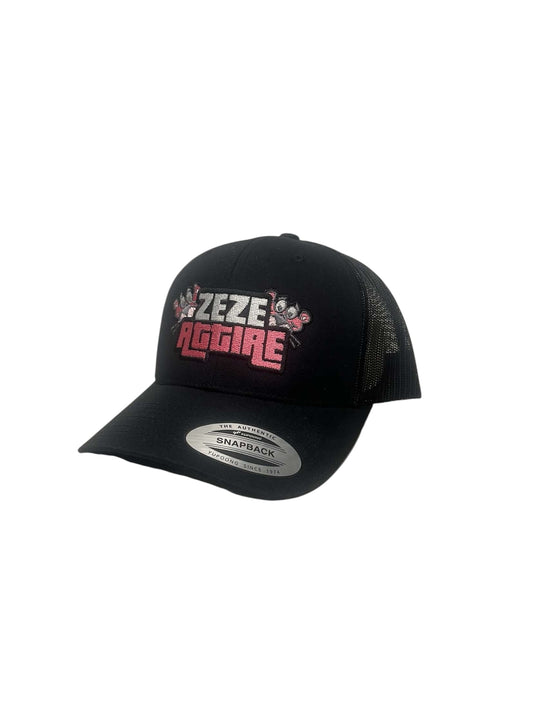 ZEZE ATTIRE ‘PANTHERS’ CAP (BLACK)