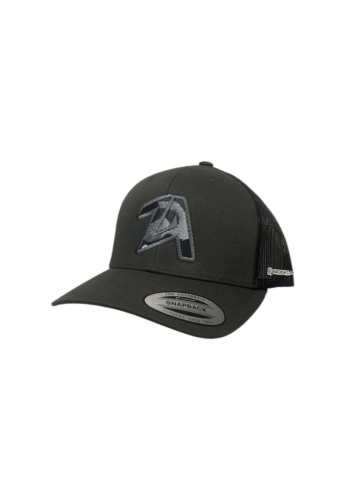 ZEZE ATTIRE ‘ ZA’ BLACK CAMO CAP (GREY)