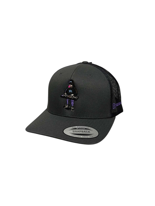 ZEZE EVENTS ‘DJ’ CAP (GREY)