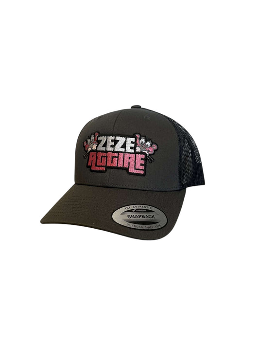 ZEZE ATTIRE ‘PANTHERS’ CAP (GREY)