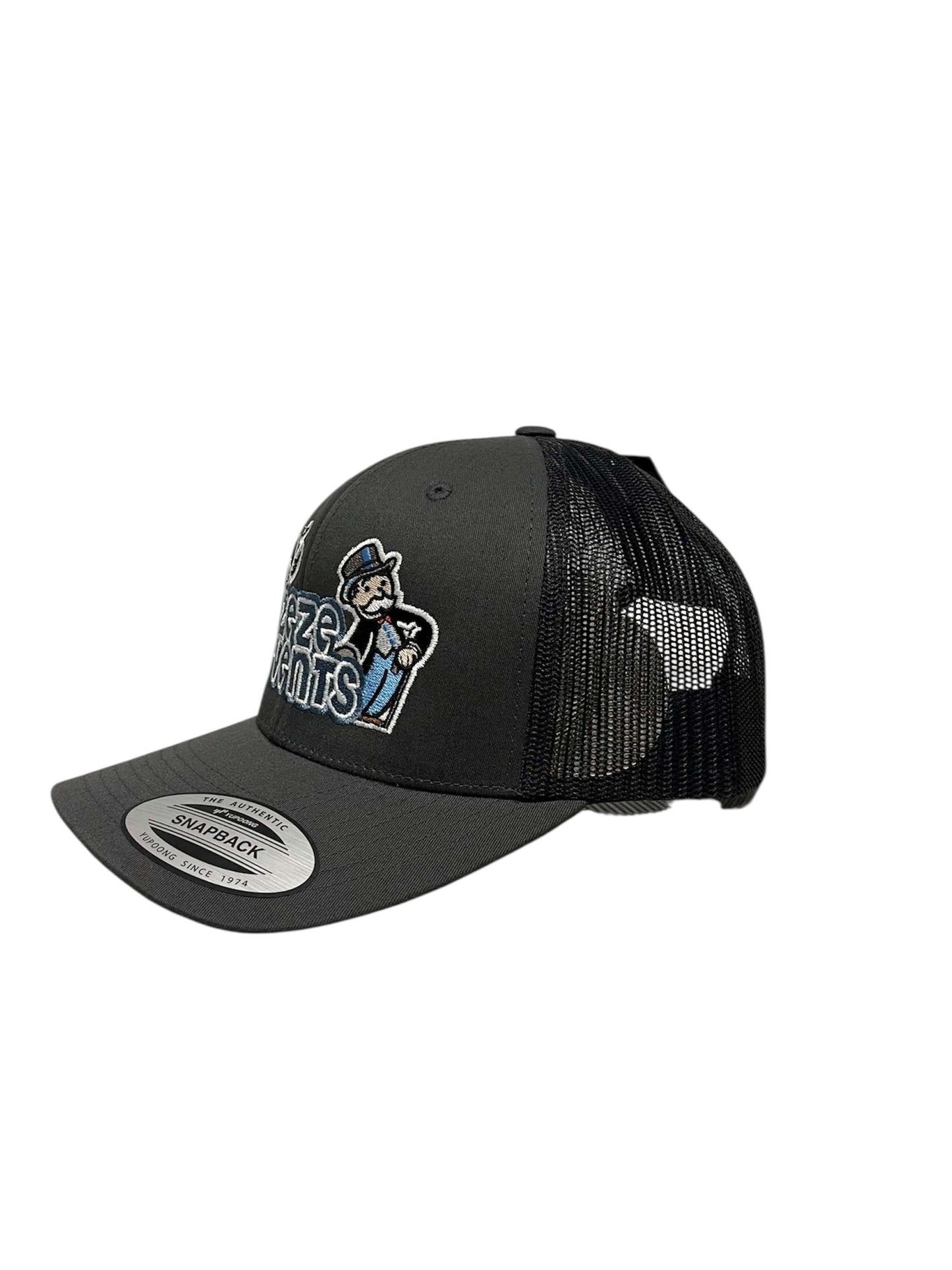 ZEZE EVENTS ‘MONOPOLY’ CAP (GREY)