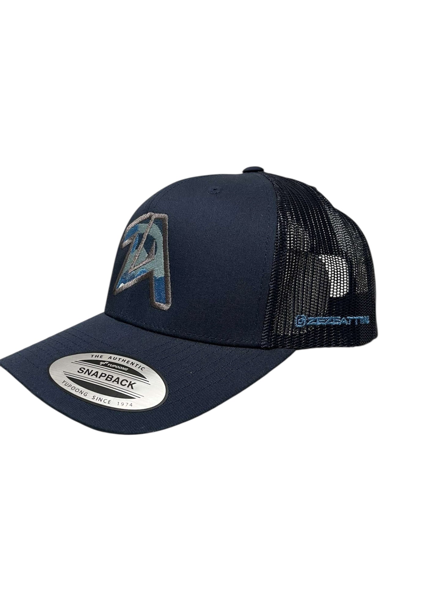 Zeze ATTIRE ‘ZA’ CAMO CAP (NAVY)