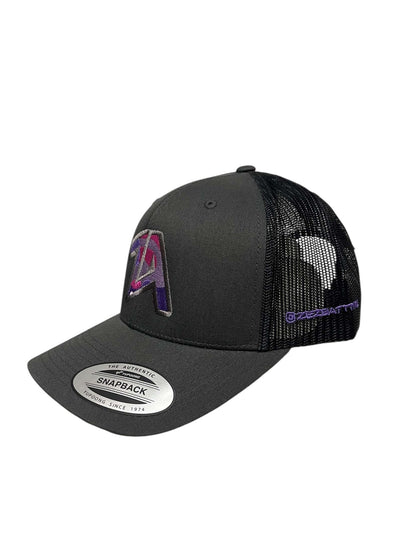 ZEZE ATTIRE ‘ZA’ CAMO CAP (GREY)