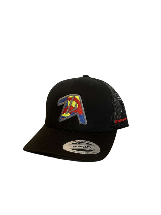 ZEZE ATTIRE ‘ZA GREEDY’ CAP (BLACK)
